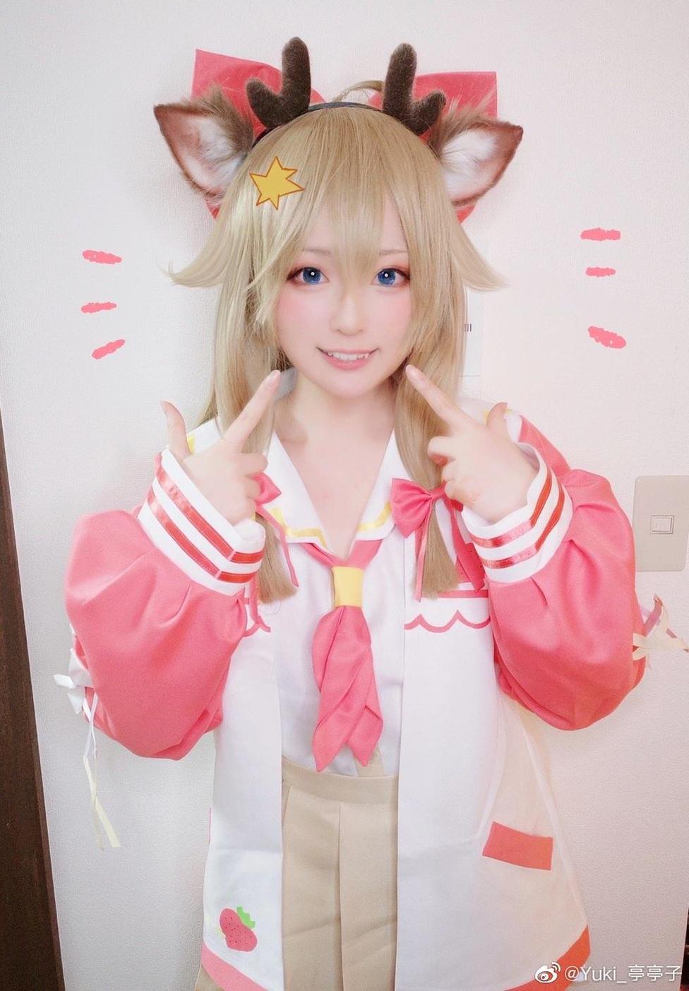 更新最新yuki亭亭子贴吧cos作品，不容错过
