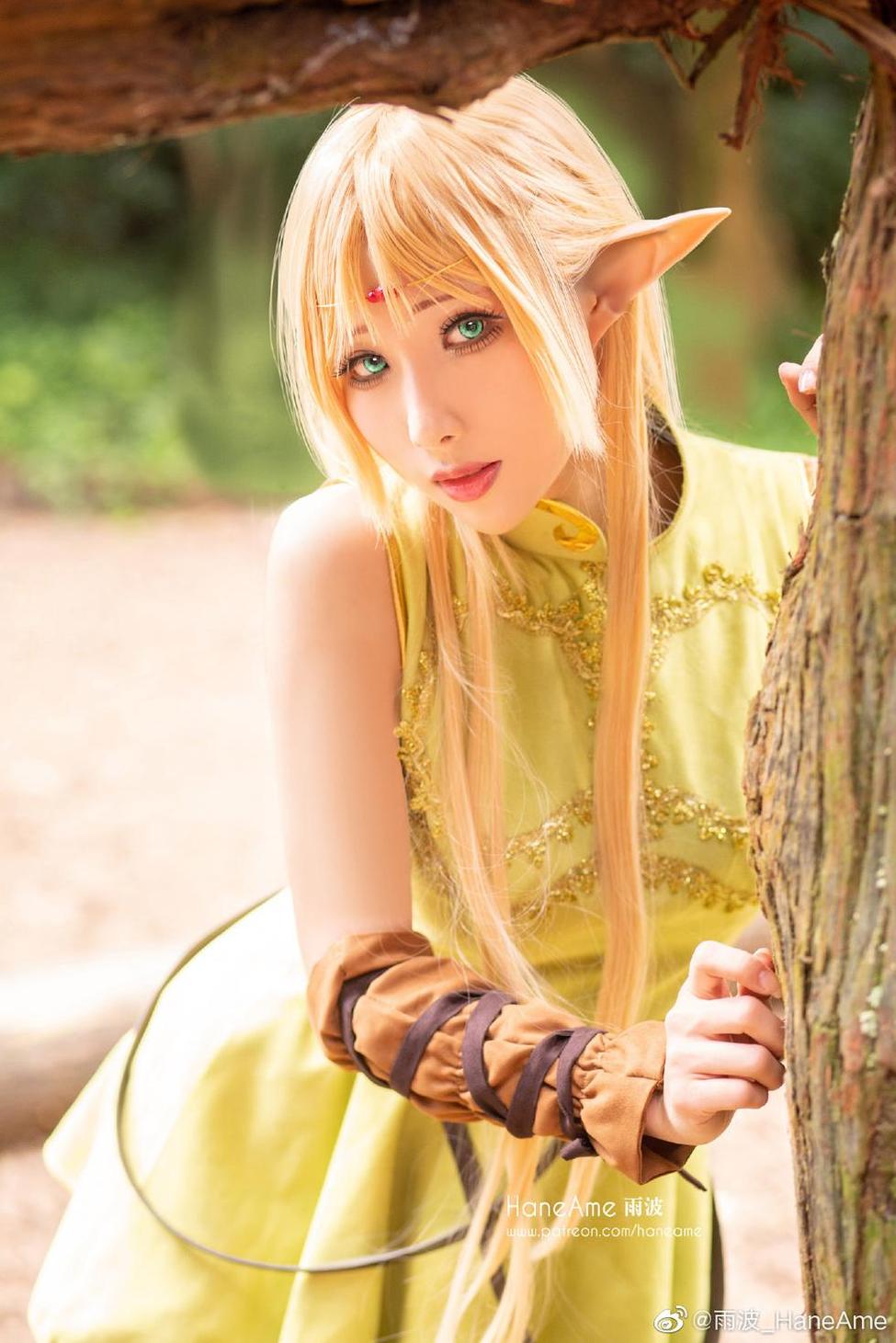 haneame雨波 震撼人心的cosplay作品,haneame雨波个人频道奉上