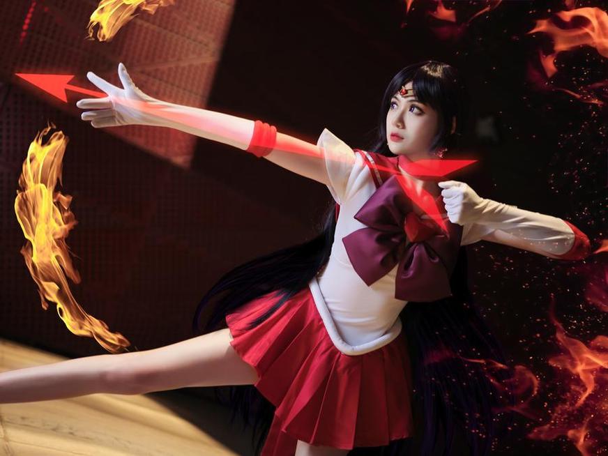 一米八的大梨子 绿箭cos“一米八的大梨子全图”,带你穿越时空,体验不一样的cosplay