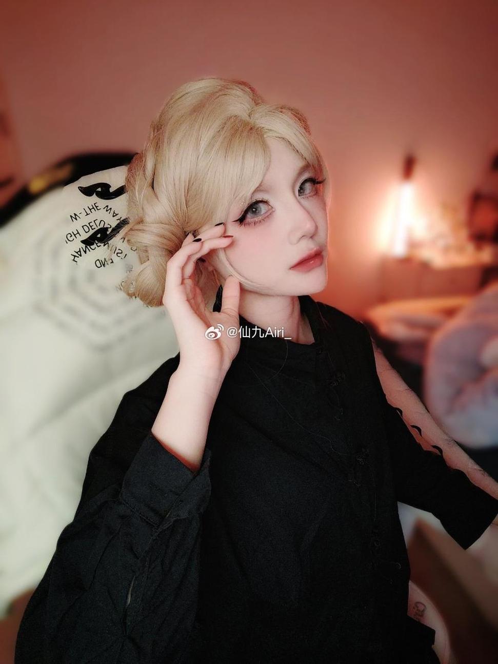 仙九airi 治愈系美女,仙九airi-玉藻前舞娘超美图欣赏