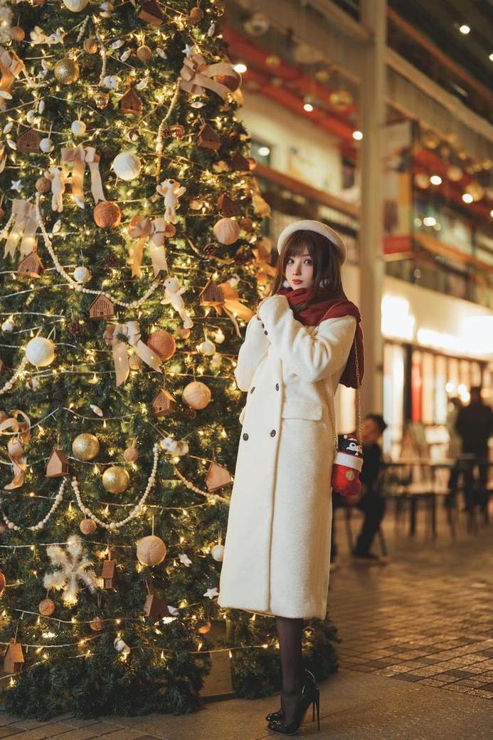 清冷美貌，凉凉子cos雪女凭借精致图片征服众人