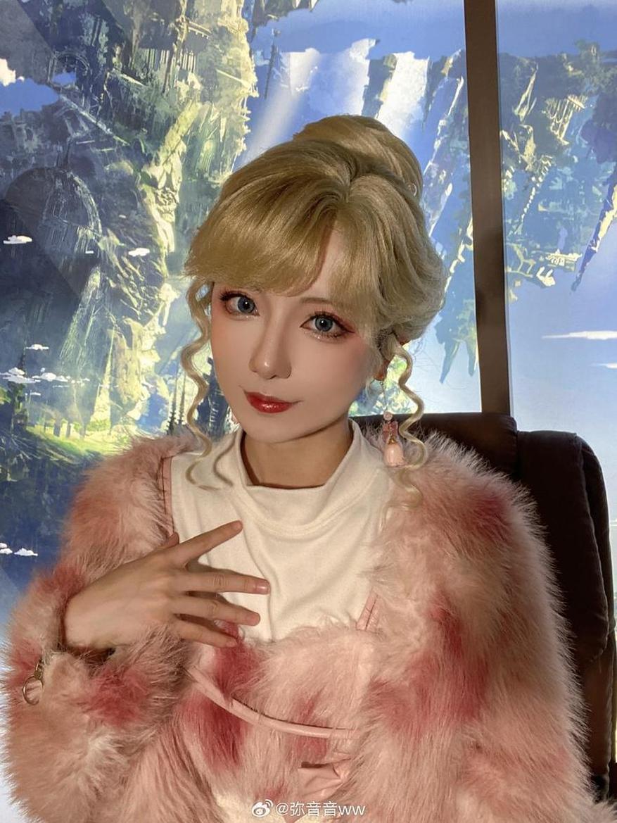 珍藏弥音音丽塔浣溪沙原图，探索cos制作过程的奥秘