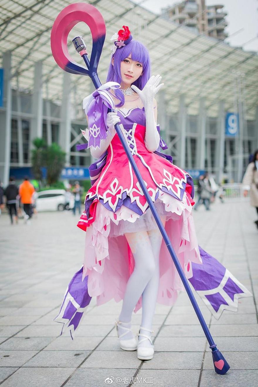 时雨不迟的cos作品惊艳全场