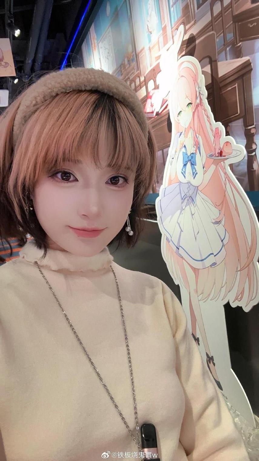 铁板烧鬼舞 铁板烧鬼舞黑贞图:超赞的cos摄影作品合集