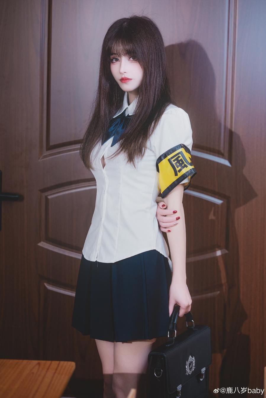 鹿八岁汉服免费下载最新cos原图合集，不容错过