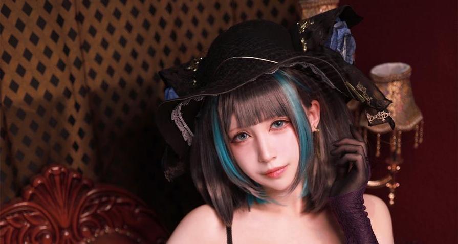 惊艳黑白御猫什么价位cosplay，尽显高级质感